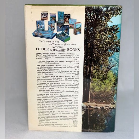 America’s Wonderlands  Book National Parks 1959 Nat Geographic Society Hardcover - Picture 6 of 16